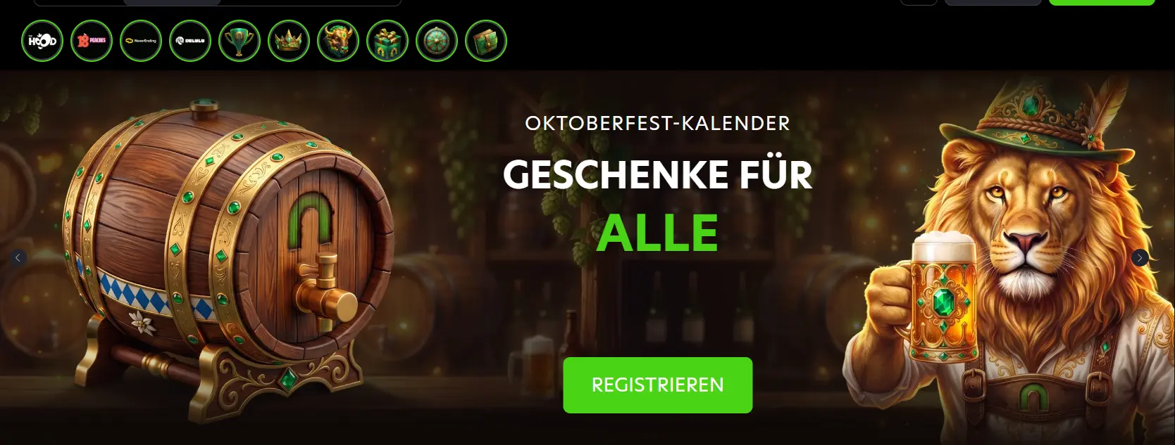 Oktoberfest-Aktion bei NeoSpin