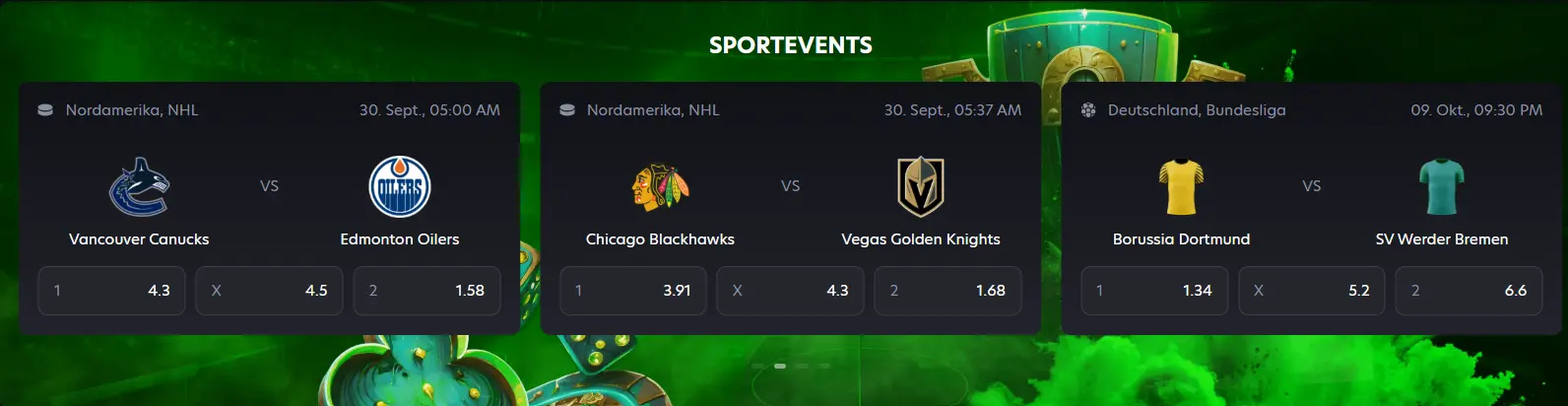 Sportwetten bei NeoSpin
